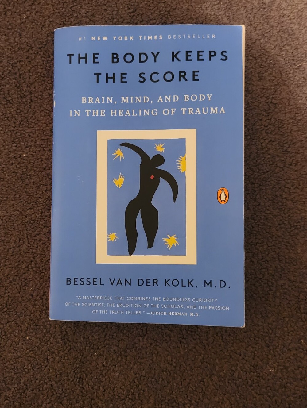 The Body Keeps The Score book
